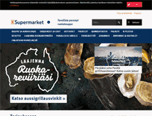 Tablet Screenshot of k-supermarket.fi